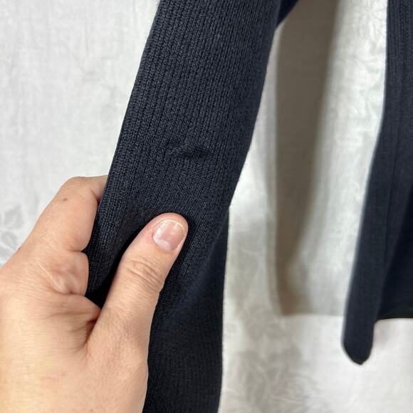 A+ by SAI Sweater Medium Black Hunting Padded Shoulders Elbows Ribbed Commando - Picture 4 of 14